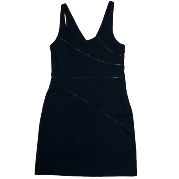 Theory Zipper Black Dress | Size 6 - Picture 1 of 5